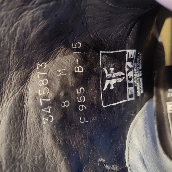 Frye Deborah Deco Short Boots Dark Brown - Picture 6 of 12